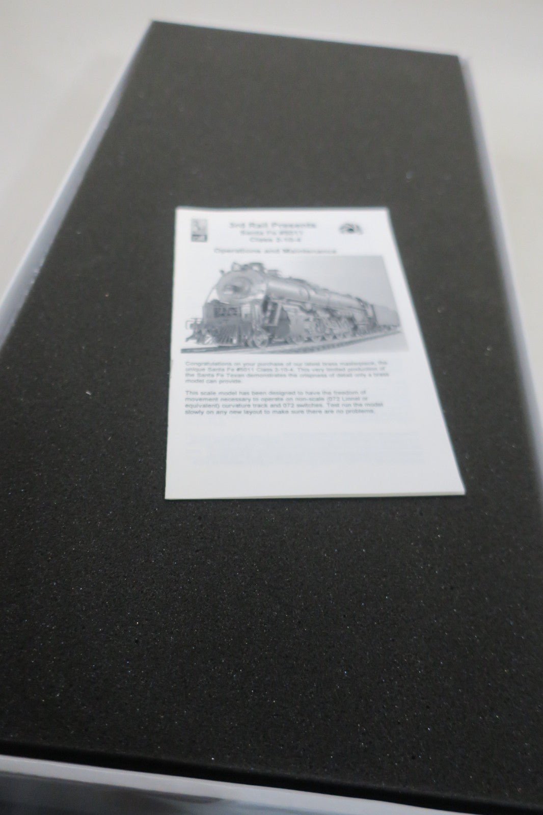 3rd Rail Sunset Models 5032 Santa Fe 2 - 10 - 4 Steam Locomotive & Tender w/TMCC 3R - WISE GUYS HOBBIES LLC