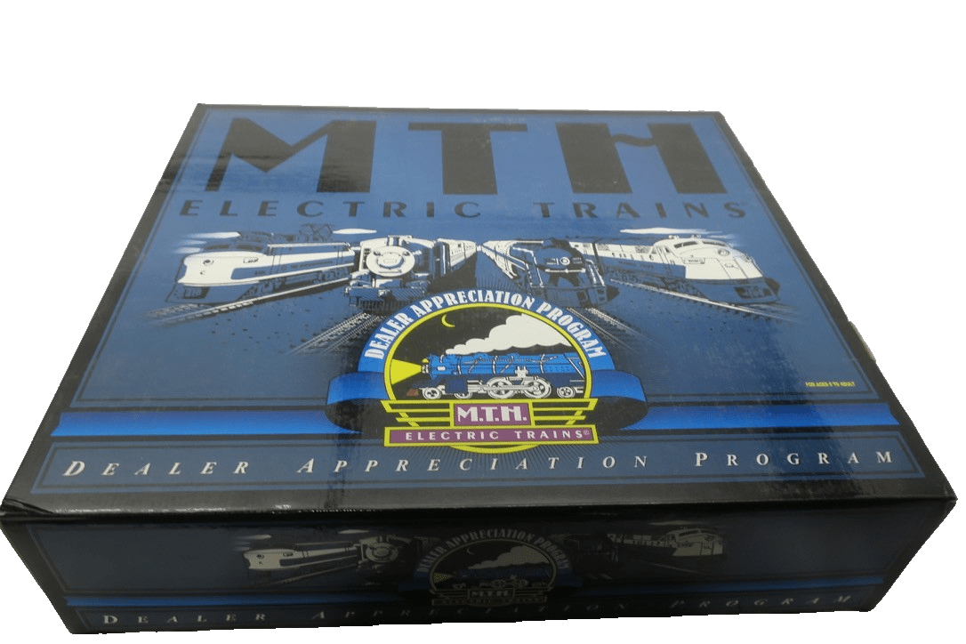 MTH O Scale Premier F-3 ABA Clear Body Diesel Engine Set 20-80002A NIB Santa Fe - WISE GUYS HOBBIES LLC