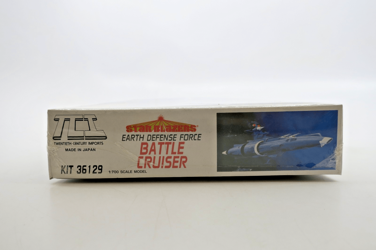 TCI Bandai Star Blazers 1/700 Earth Defense Force Battle Cruiser Model Kit 36129 - WISE GUYS HOBBIES LLC