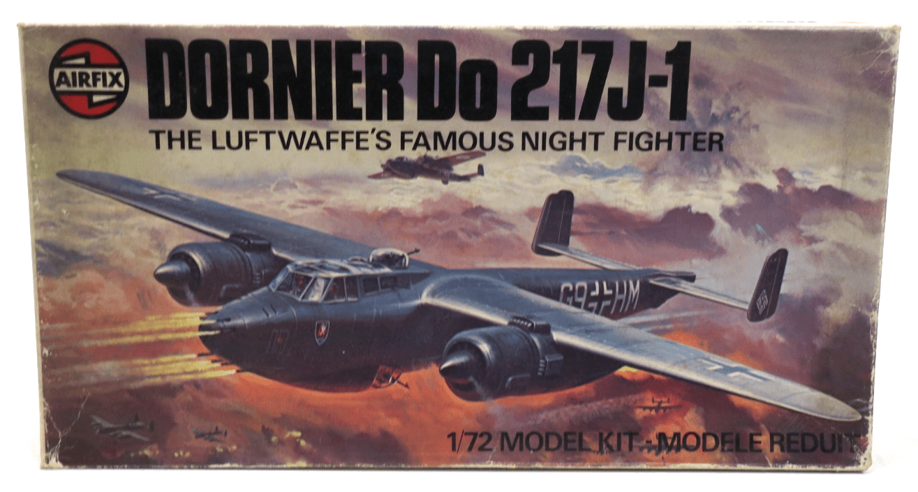 Airfix 1/72 Dornier Do 217J - 1 Model Kit 04020 - 6 - WISE GUYS HOBBIES LLC