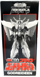 Bandai Chouja Reideen DX Chogokin Black God Reideen Action Figure - WISE GUYS HOBBIES LLC