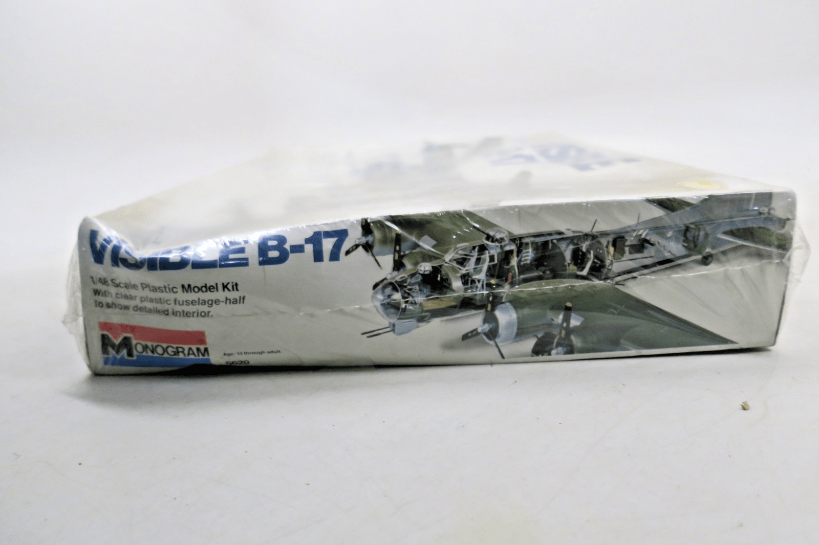 Visible B - 17 Monogram 1:48 Plastic Aircraft Model Kit 5620 Dent Box Sealed - WISE GUYS HOBBIES LLC