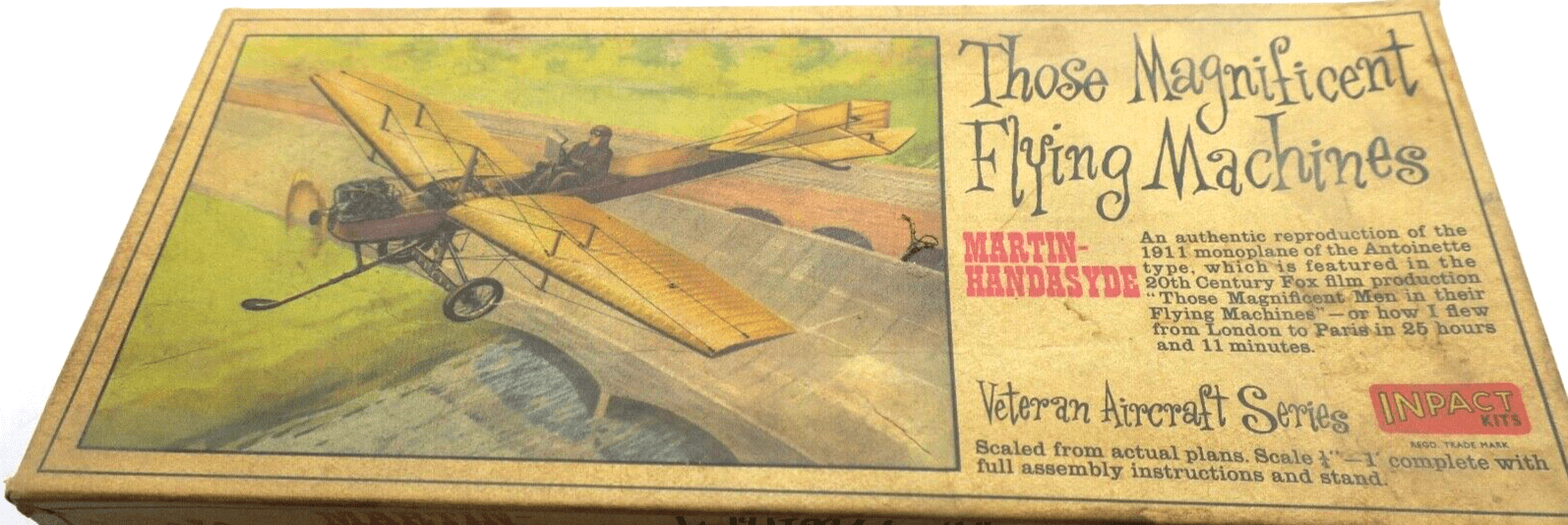 Inpact 1/48 Those Magnificent Flying Machines Martin-Handasyde Model Kit - WISE GUYS HOBBIES LLC