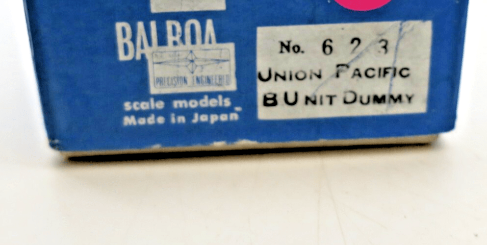 Balboa 603 Union Pacific A Unit Powered with 623 UP B Unit Dummy - WISE GUYS HOBBIES LLC