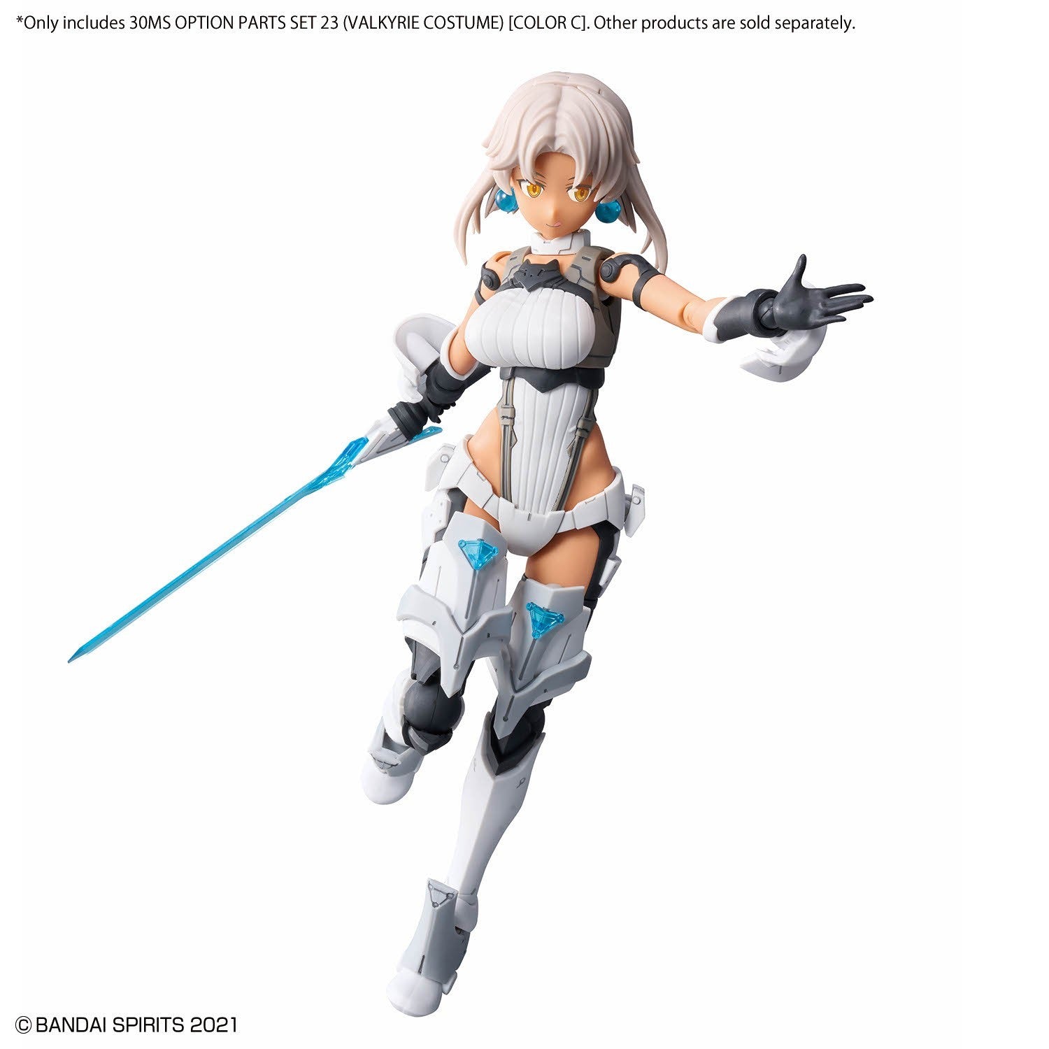 Bandai 30MS Option Parts Set 23 (Valkyrie Costume) [Color C] Model Kit - WISE GUYS HOBBIES LLC