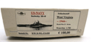HP Models 1/700 US Navy Battleship BB-48 WWII Series Waterline Resin Model Kit