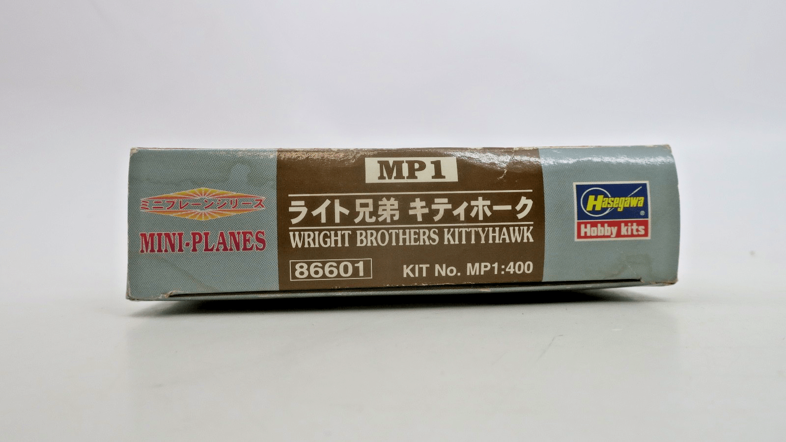 Hasegawa Mini - Planes Wright Brothers Kitty - Hawk Model Kit 86601 - WISE GUYS HOBBIES LLC