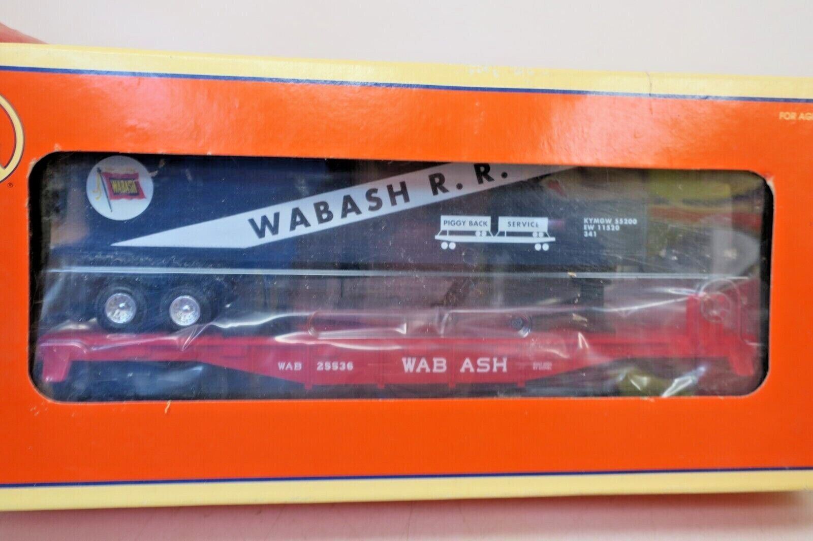 LIONEL O-GAUGE: RAILWAY EXPRESS WITH PIGGY BACK TRAILERS 6-26065 MIB - WISE GUYS HOBBIES LLC