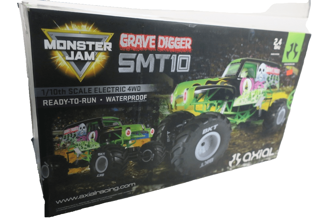 Axial Grave Digger RTR RC 1/10 scale SMT10 Off Road Truck Rare - WISE GUYS HOBBIES LLC