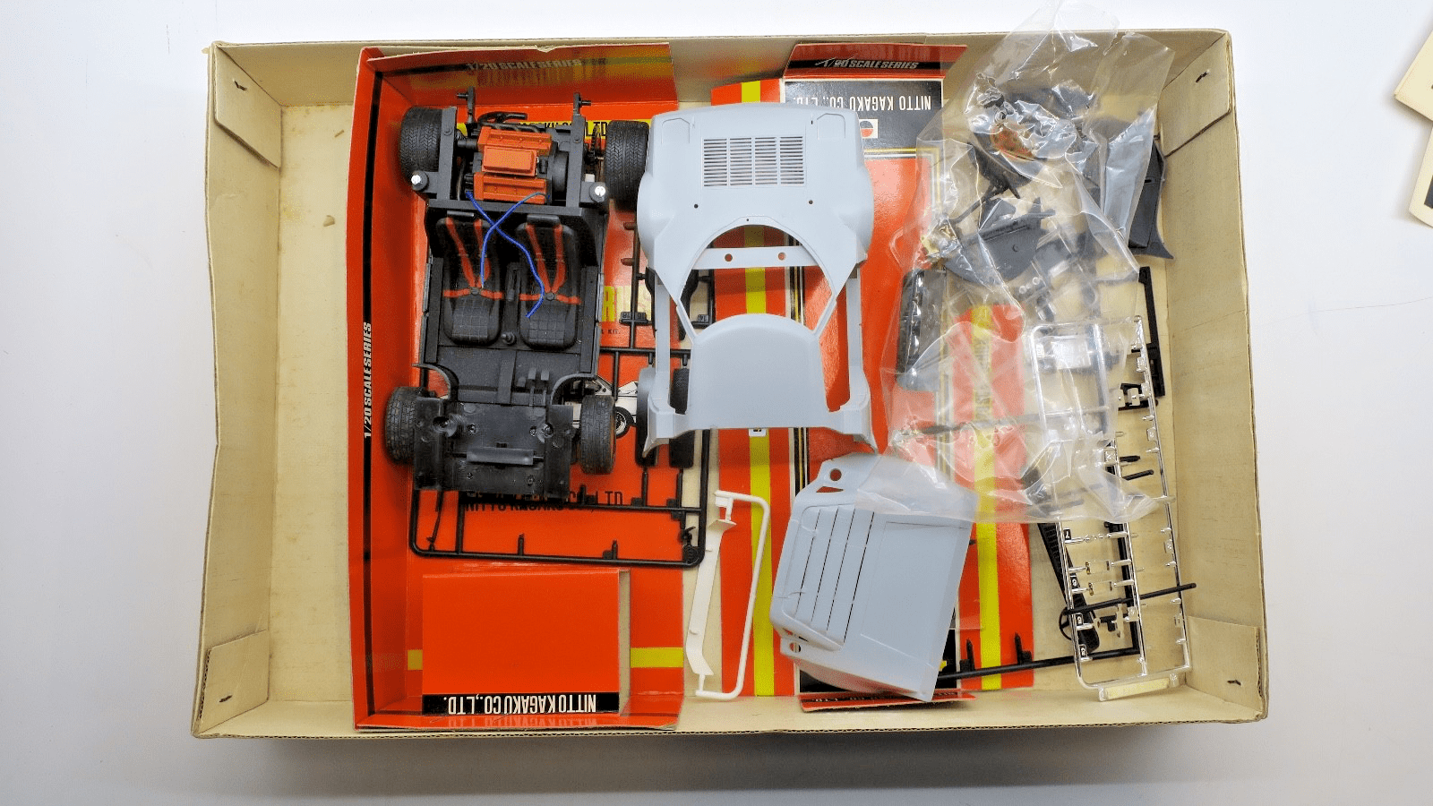 Nitto 1/20 Lancia Stratos HF Safari Type Model Kit STARTED - WISE GUYS HOBBIES LLC