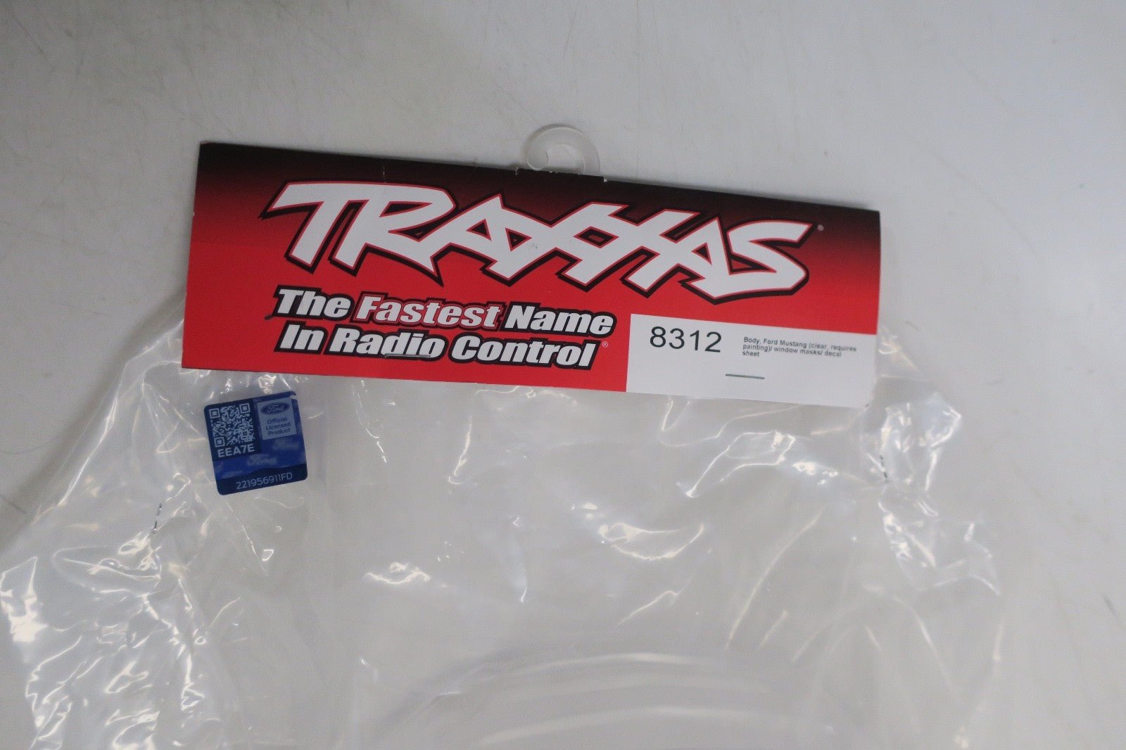 Traxxas Ford Mustang 4 - Tec 2.0 Clear Body 8312 SEALED - WISE GUYS HOBBIES LLC