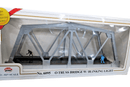 Model Power O - 027 GAUGE High Truss Bridge w/2 Painted Figures  6095 NEW - WISE GUYS HOBBIES LLC