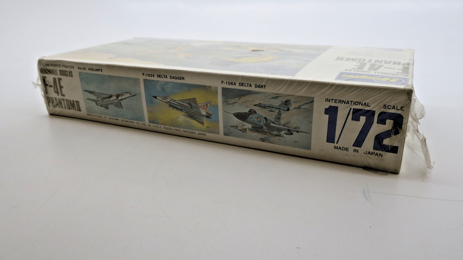 Vintage Hasegawa 1/72 F - 4E Phantom II Model Kit - WISE GUYS HOBBIES LLC