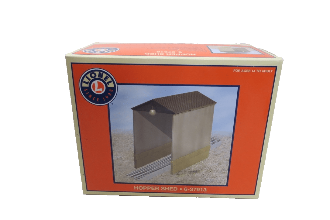 LIONEL HOPPER SHED BUILDING ACCESSORY 6 - 37913 O GAUGE FASTRACK TUNNEL TRAIN - WISE GUYS HOBBIES LLC