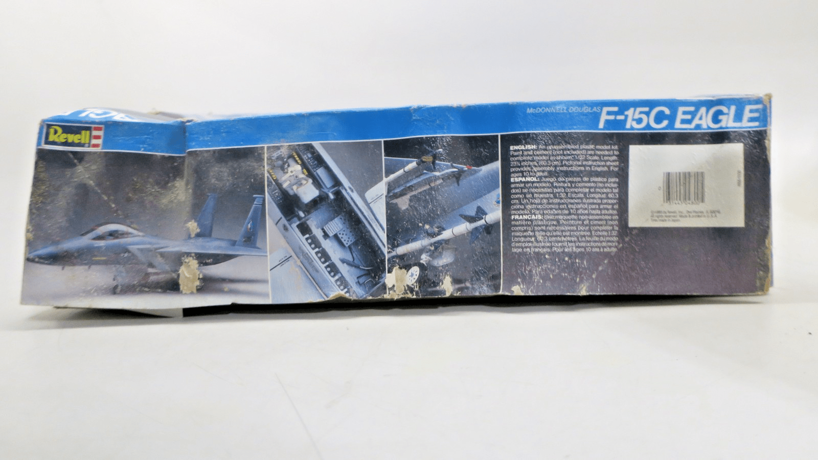 DAMAGED Box Revell 1/32 McDonnell Douglas F-15C Eagle Model Kit 4800 - WISE GUYS HOBBIES LLC