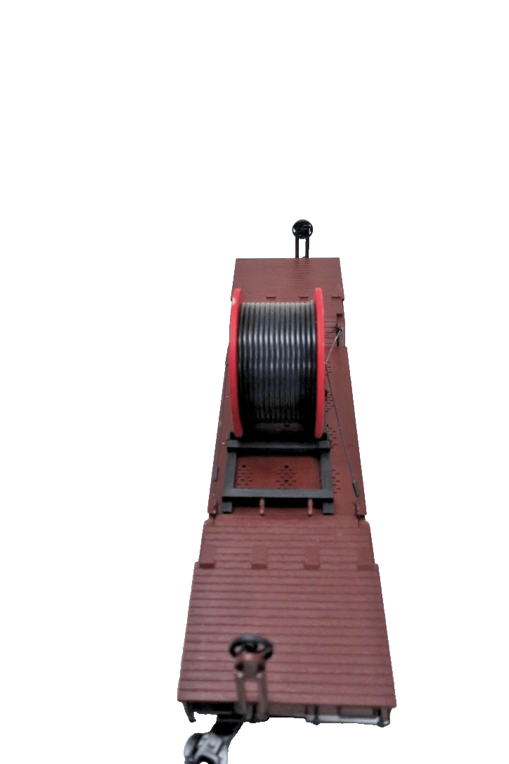 USA Trains C&S 258 Cable Reel Depressed - Center Flat Car w/ ACCO Reel - WISE GUYS HOBBIES LLC