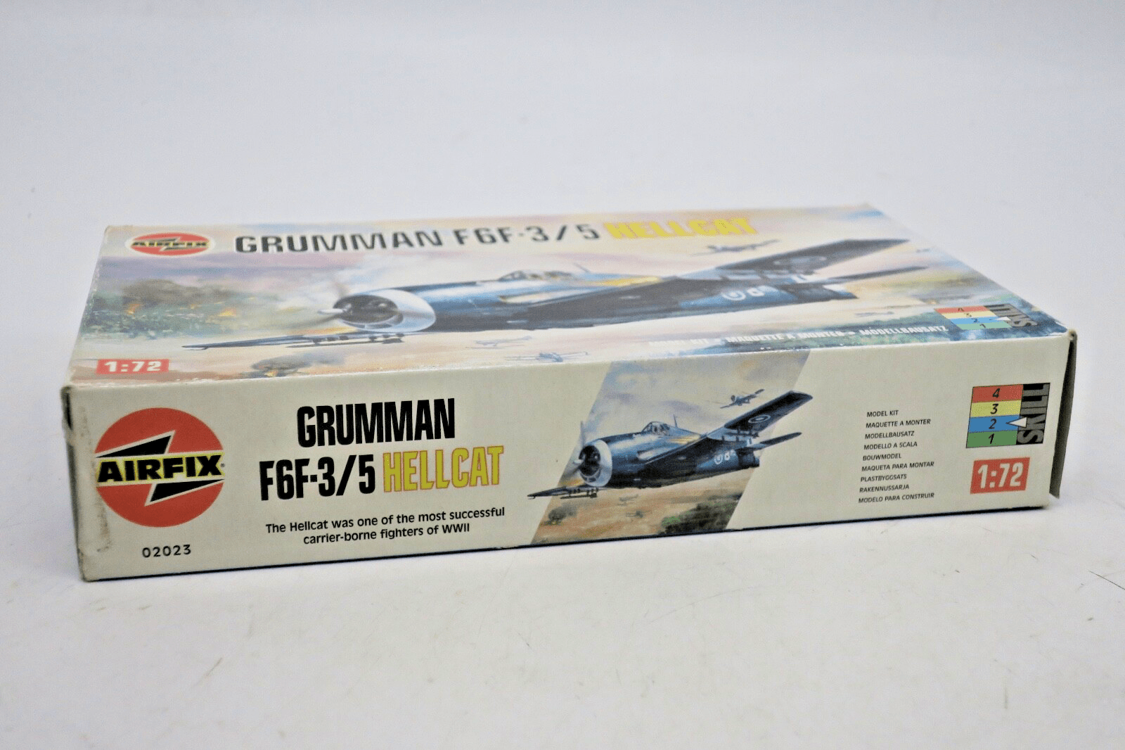 Airfix 1/72 Grumman F6F-3/5 Hellcat Model Kit - WISE GUYS HOBBIES LLC