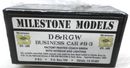 NEW! Sn3 PBL D&RGW Business Car