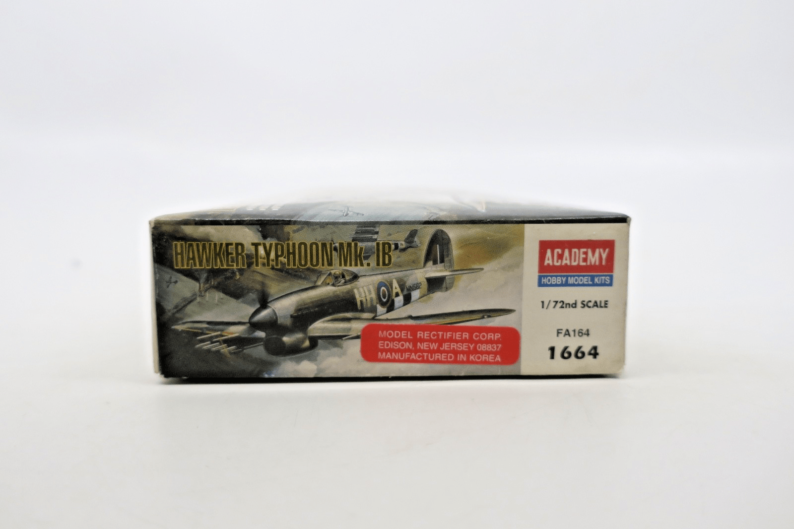 Academy 1/72 Hawker Typhoon Mk. IB Model Kit 1664 - WISE GUYS HOBBIES LLC