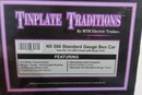 MTH TINPLATE STANDARD GAUGE 514 REEFER CAR CREAM/ORANGE/BRASS 10 - 1086 - NIB - WISE GUYS HOBBIES LLC
