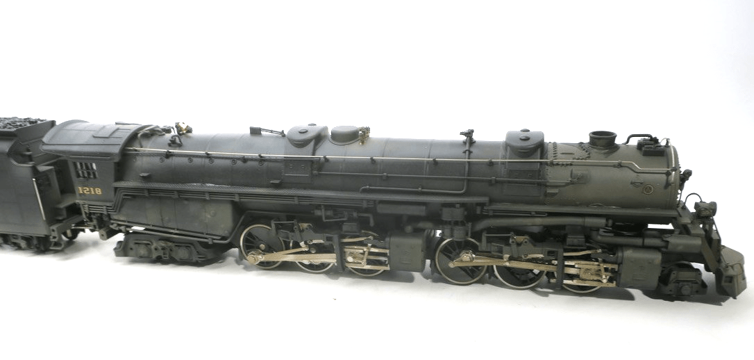 MTH Premier 20-3036-1 Norfolk & Western N&W Steam Engine 1218 PS2 O WEATHERED - WISE GUYS HOBBIES LLC