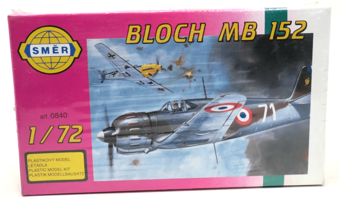 Smer 1/72 Bloch MB 152 Model Kit 0840 SEALED - WISE GUYS HOBBIES LLC