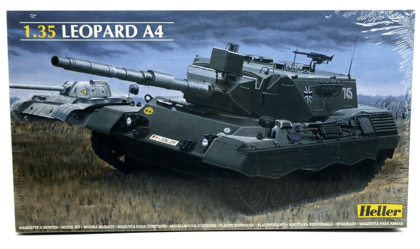 Heller 1/35 Leopard A4 Model Kit 81136 - WISE GUYS HOBBIES LLC