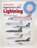 Cutting Edge English Electric (BAC) Lightning Decals CED48076 - WISE GUYS HOBBIES LLC