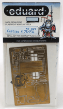 Eduard Photo Etch 1/48 Curtiss H - 75/P36 Detail Set 48069 - WISE GUYS HOBBIES LLC