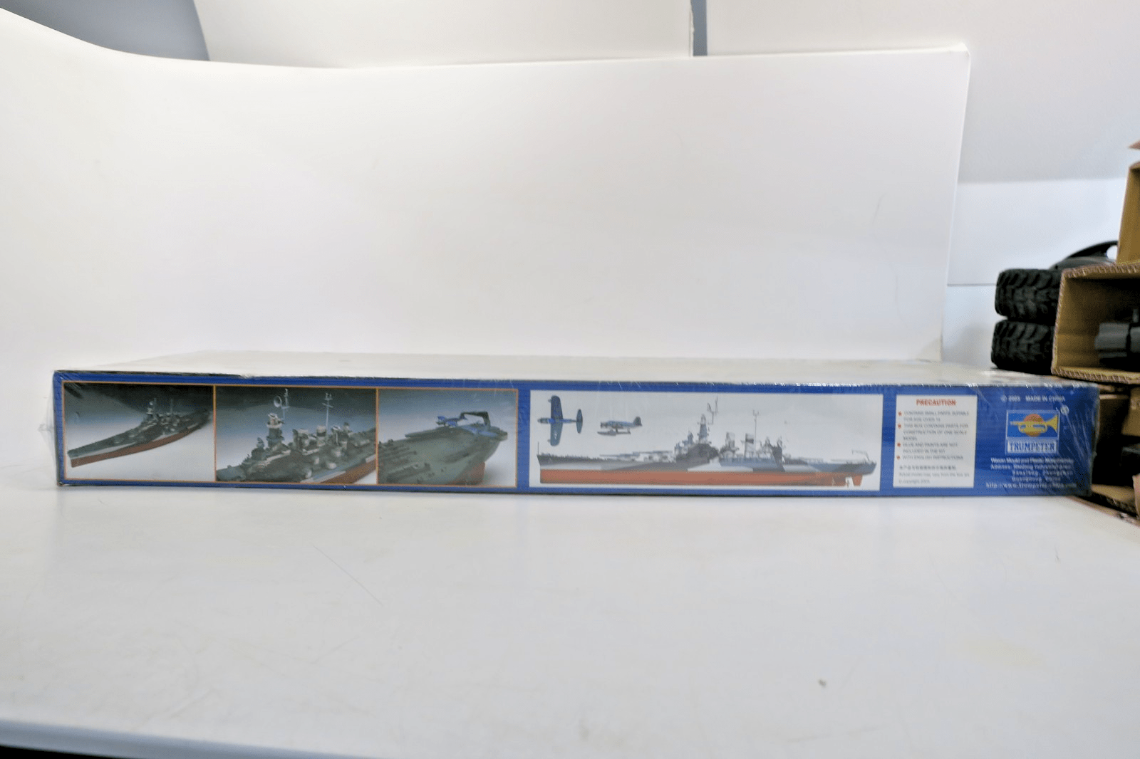 Trumpeter 1/350 USS BB-55 North Carolina Model Kit 05303 SEALED - WISE GUYS HOBBIES LLC
