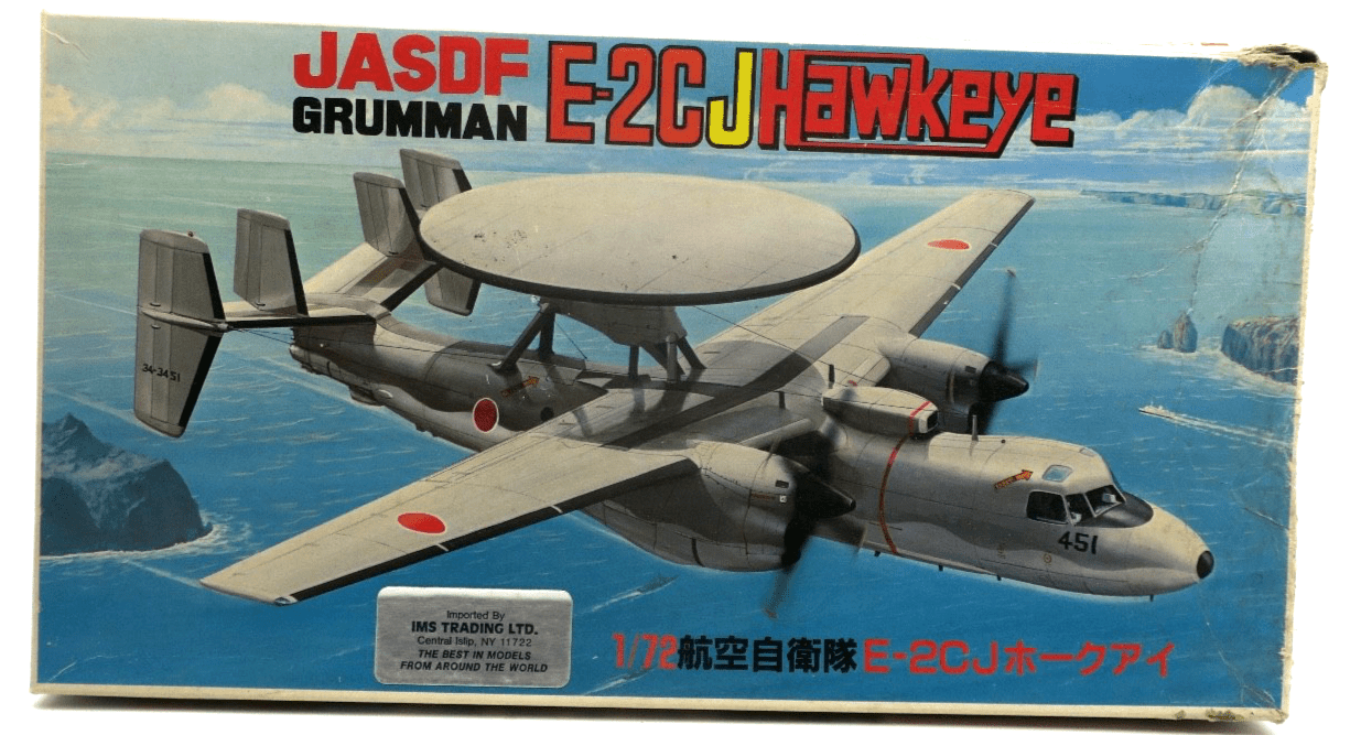 Fujimi 1/72 Grumman E - 2CJ JASDF Hawkeye Model Kit - WISE GUYS HOBBIES LLC