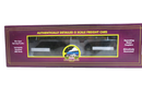 MTH 20-92183C U.S. Army 60' Flat Car O Scale Train 2 M1a Abrams Tanks Military