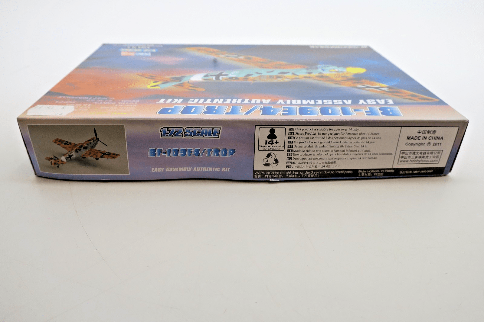 Hobby Boss 1/72 Bf - 109E4/Trop Model Kit - WISE GUYS HOBBIES LLC