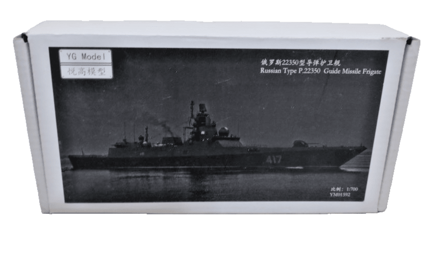YG resin kit 1/700 Russian Type P.22350 Guide Missile Frigate Model Kit - WISE GUYS HOBBIES LLC