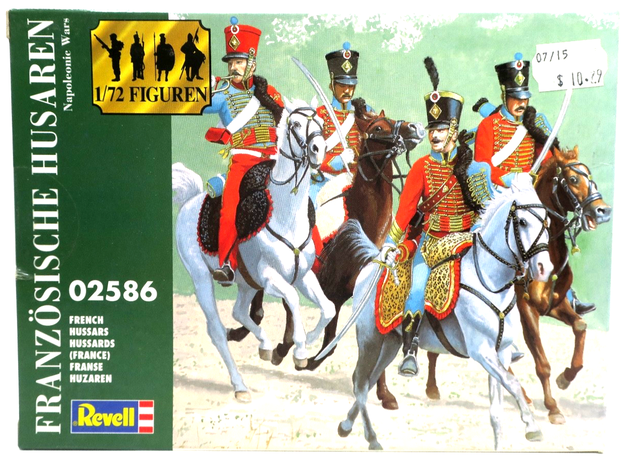 Revell 1/72 French Hussars Model Kit 02586 - WISE GUYS HOBBIES LLC
