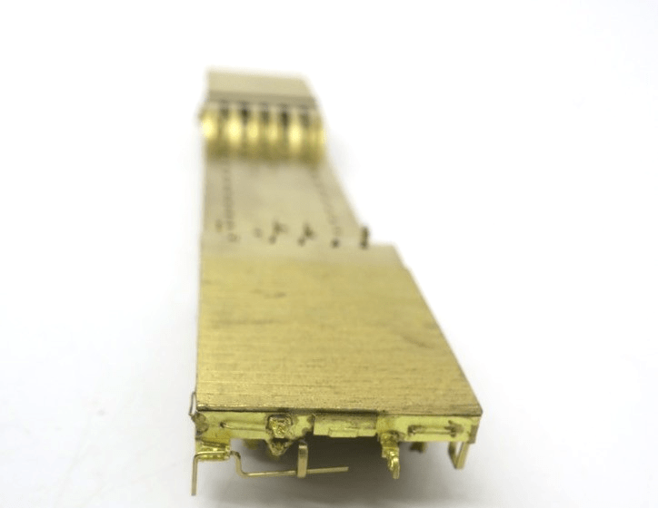 E & P Associates Brass HO NYC General Steel Depressed Center Flat Car GS 58-100 - WISE GUYS HOBBIES LLC