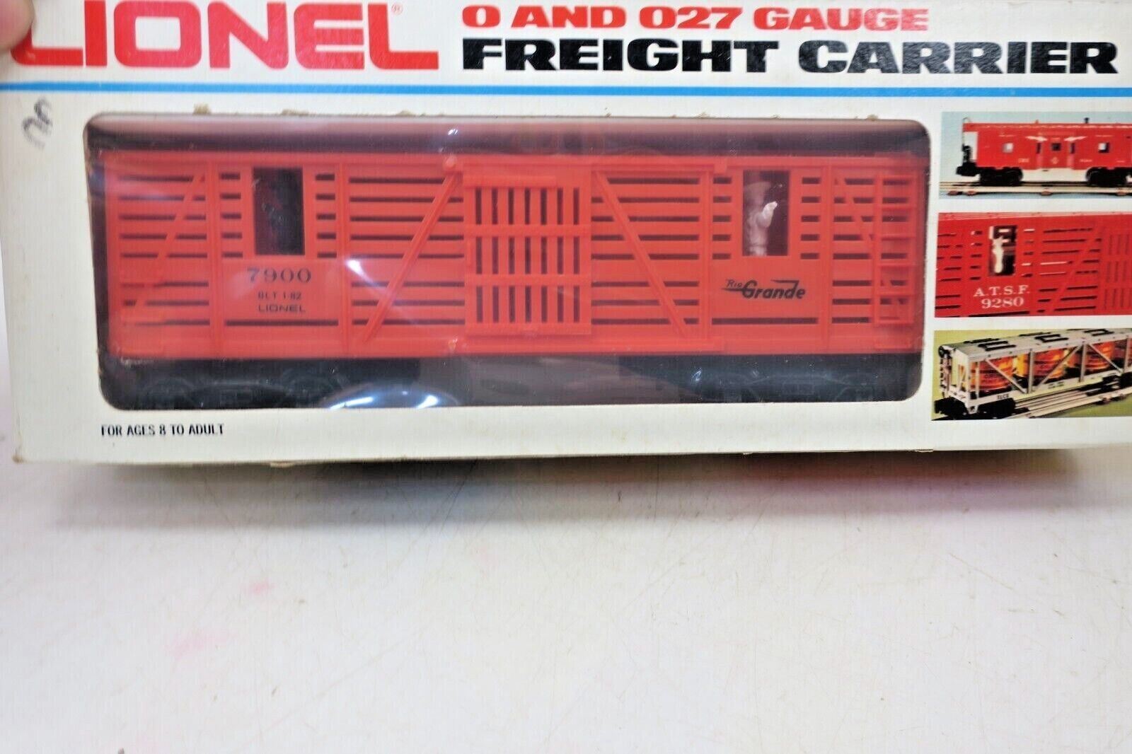 LIONEL O AND O27 GAUGE FREIGHT CARRIER OUTLAW CAR 6-7900 - WISE GUYS HOBBIES LLC