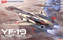 Hasegawa Macross Plus 1/48 YF - 19 Excalibur w/ Fast Pack Model Kit - WISE GUYS HOBBIES LLC