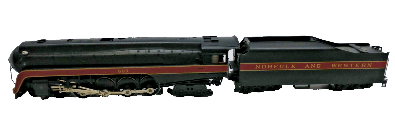 HO Brass Model - CROWN - United N&W Norfolk & Western Streamlined J 4-8-4  603 - WISE GUYS HOBBIES LLC
