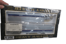 K - Line Heavy Hauler Railmate Amtrak U.S. Mail Trailers O Gauge New - WISE GUYS HOBBIES LLC