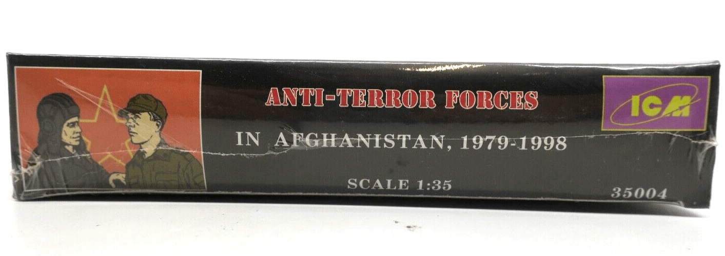 ICM 1/35 Anti-Terror Forces In Afghanistan Model Kit 35004 - WISE GUYS HOBBIES LLC