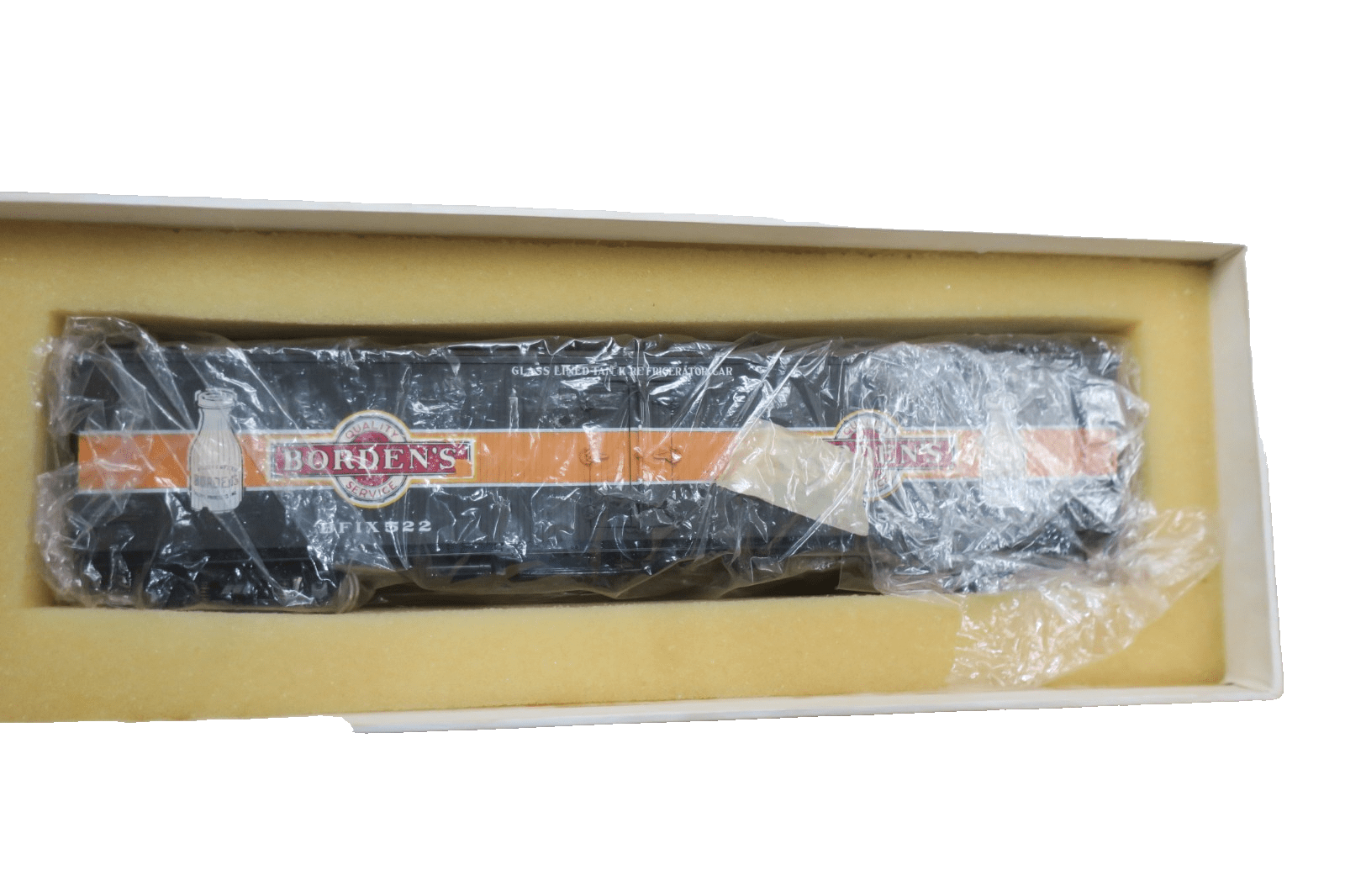 Precision Scale/PSC 16119 Brass 50' Pfaudler Milk Tank Car Reefer Borden's - WISE GUYS HOBBIES LLC