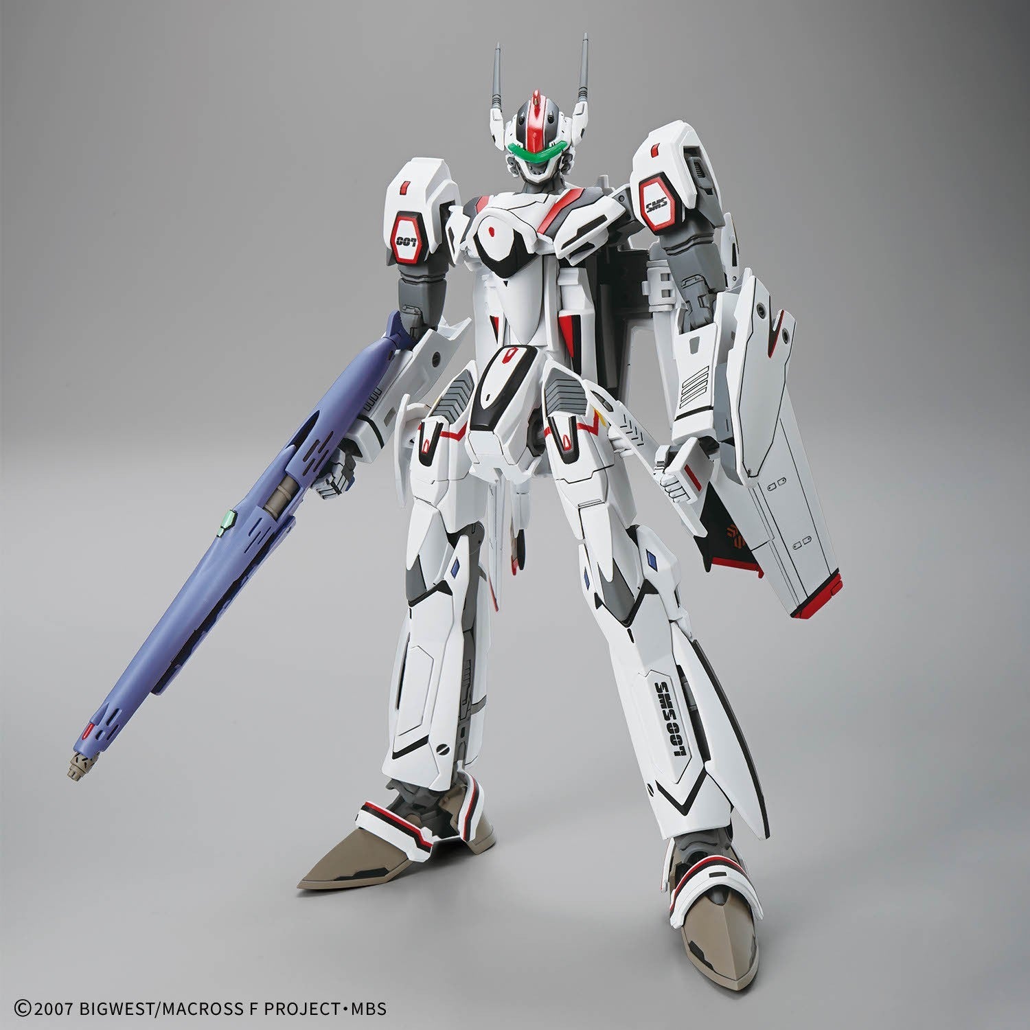 Bandai Macross Frontier HG 1/100 VF-25F Messiah Valkyrie Model Kit - WISE GUYS HOBBIES LLC