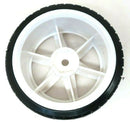 1/10 Scale On-Road 6 Spoke White Rims V-Tread Hard Compound Drift Tires  Wheels