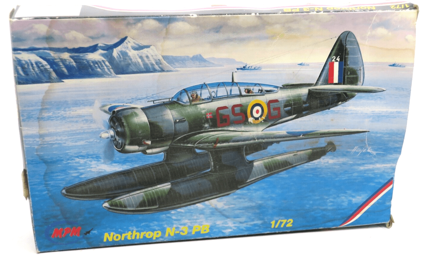 Box Damaged MPM 1/72 Northrop N-3PB Model Kit - WISE GUYS HOBBIES LLC