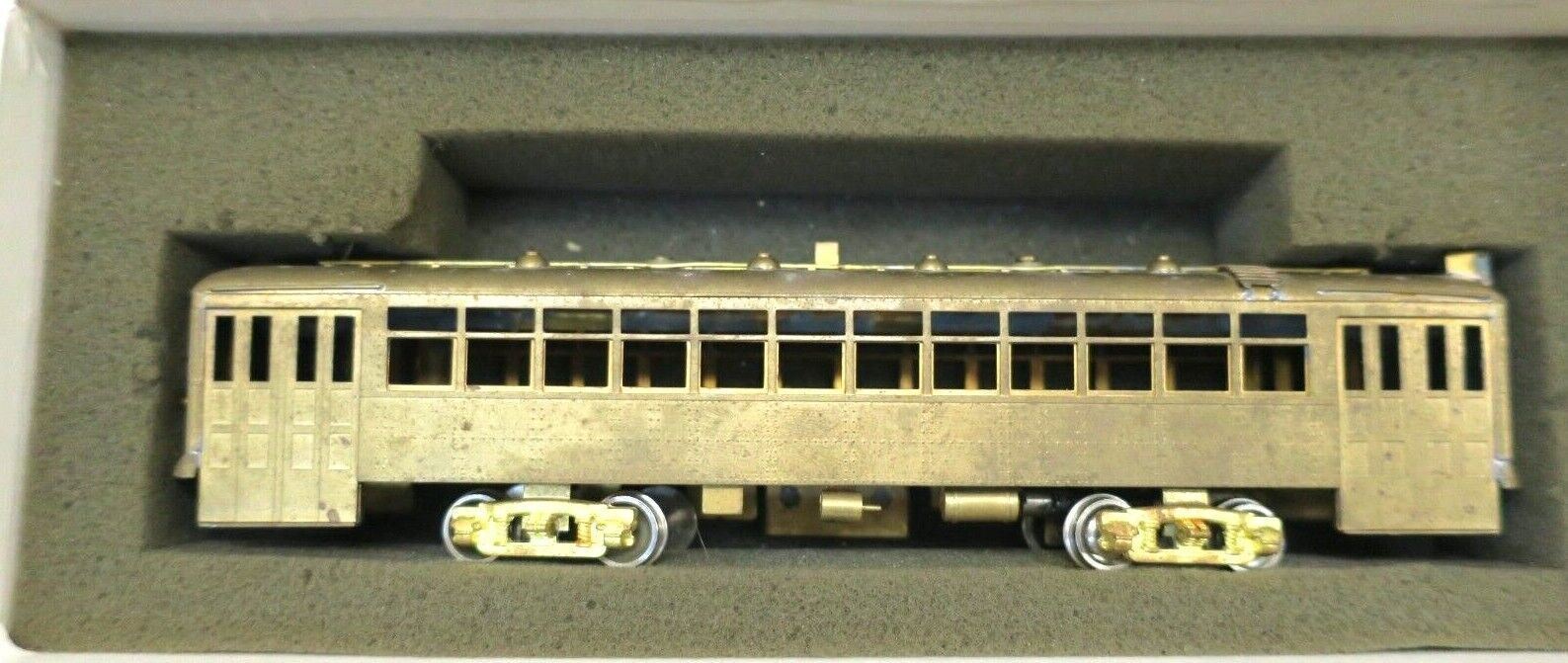 Vintage Ho Brass Los Angels Railway Type L Trolley - WISE GUYS HOBBIES LLC