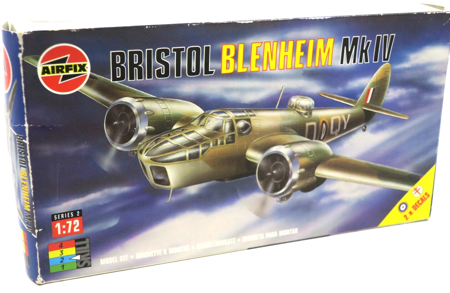 Airfix 1/72 Bristol Blenheim Mk IV Model Kit - WISE GUYS HOBBIES LLC