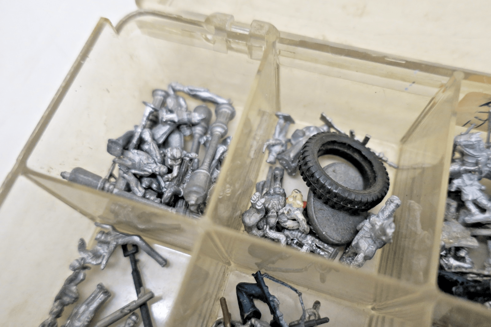 Assorted Box Of Tin Wargaming Miniatures - WISE GUYS HOBBIES LLC