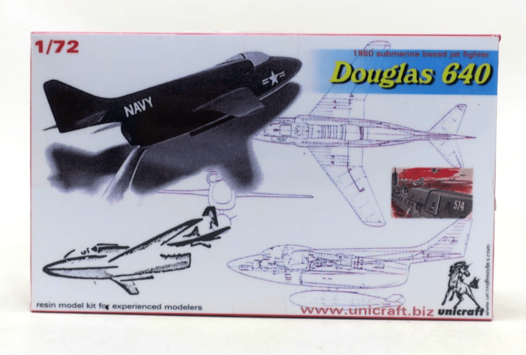 Unicraft Models 1/72 Douglas 640 Model Kit - WISE GUYS HOBBIES LLC