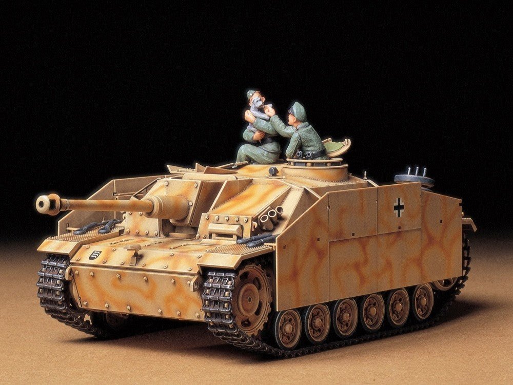 Tamiya 1/35 Sturmgeschutz III Ausf.G Sd. Kfz. 142/1 Fruhe Version Model Kit - WISE GUYS HOBBIES LLC